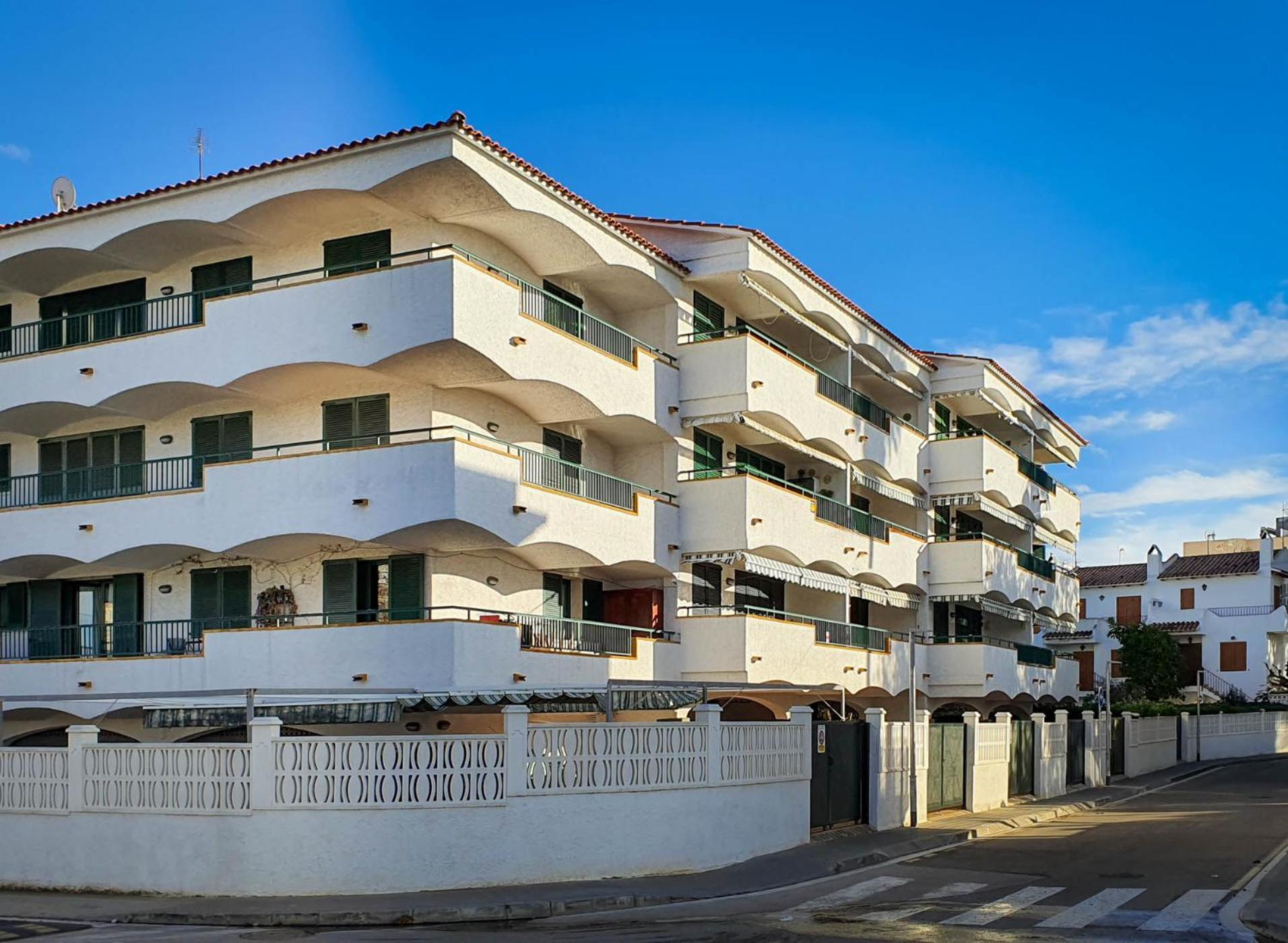 At044 Cerca De La Playa, Con Piscina Y Airco Apartment Torredembarra Bagian luar foto
